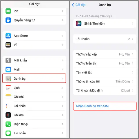 Lấy Lại Danh Bạ Trên Iphone