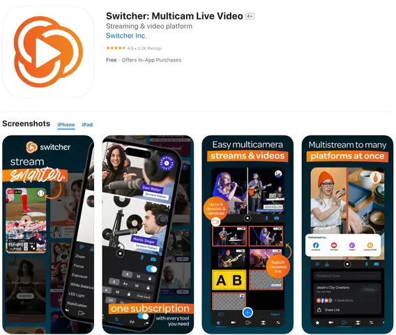 Live Streaming Apps For Iphone