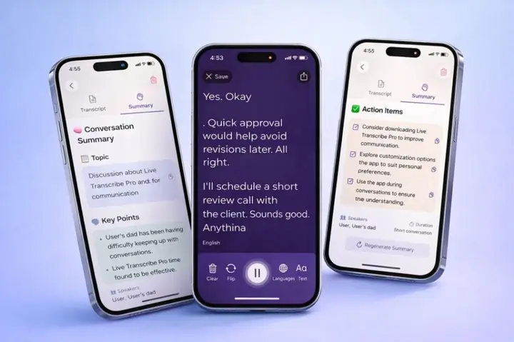 Live Transcribe App For Iphone