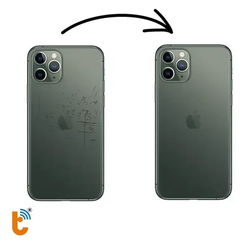Mặt Lưng Iphone Bị Trầy