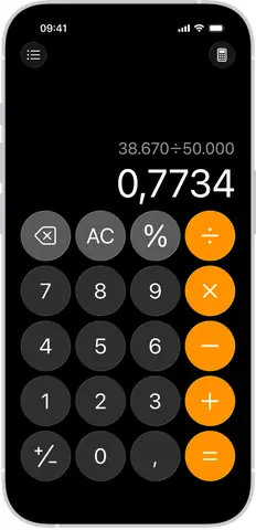 Máy Tính Trên Điện Thoại Iphone