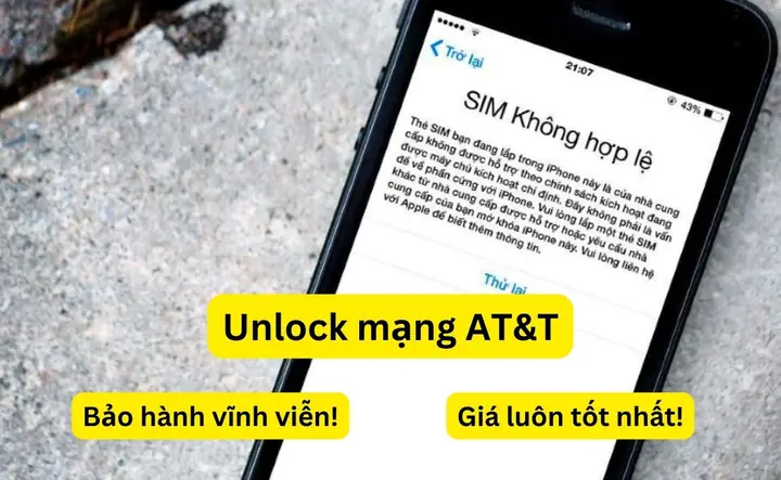 Mở Mạng Iphone At&t
