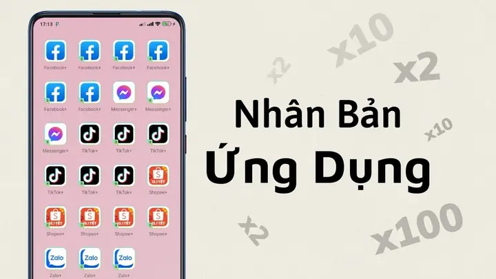 Nhân Bản App Trên Iphone Nhân Bản App Trên Iphone