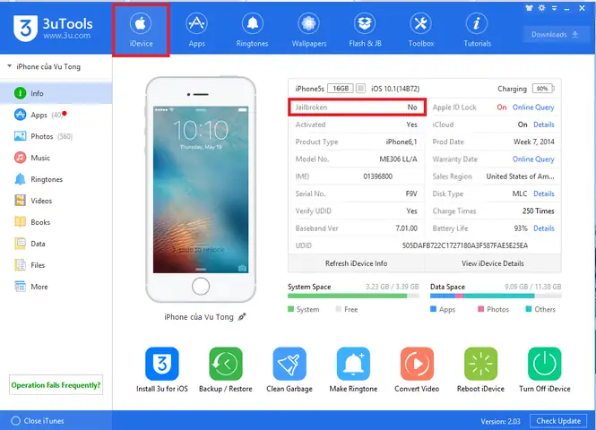 Nhận Biết Iphone Đã Jailbreak