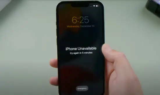 Nhập Sai Mật Khẩu Iphone