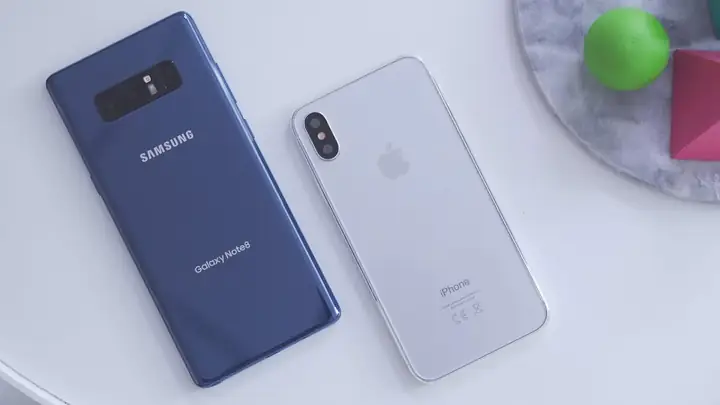 Note 8 Vs Iphone X