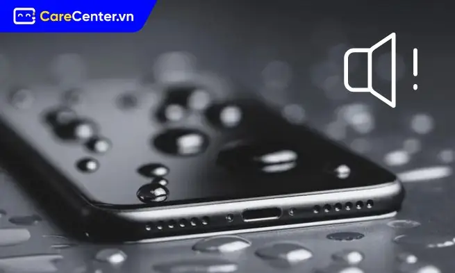 Nước Vào Loa Iphone Bị Rè