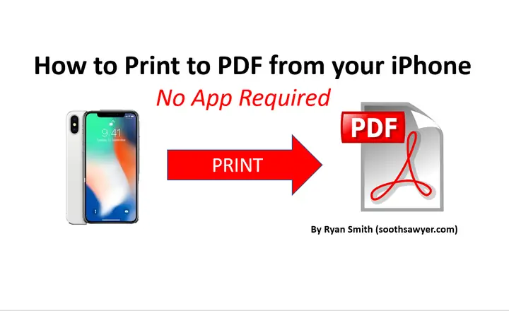 Print To Pdf For Iphone