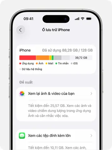Quản Lý Dung Lượng Iphone
