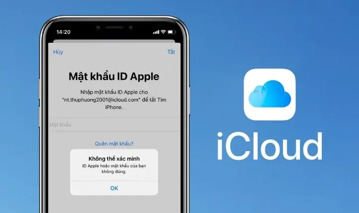 Quên Mật Khẩu Icloud Iphone
