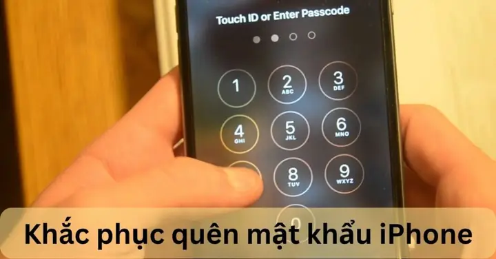 Quên Mật Khẩu Mở Khóa Iphone
