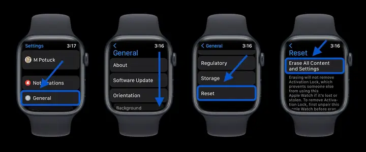Restore Apple Watch Without Iphone