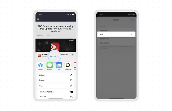 Save Page As Pdf Iphone