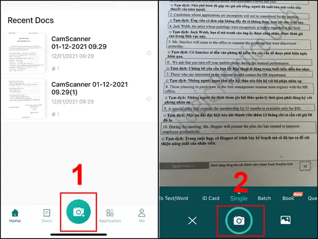 Scan Văn Bản Trên Iphone Scan Văn Bản Trên Iphone