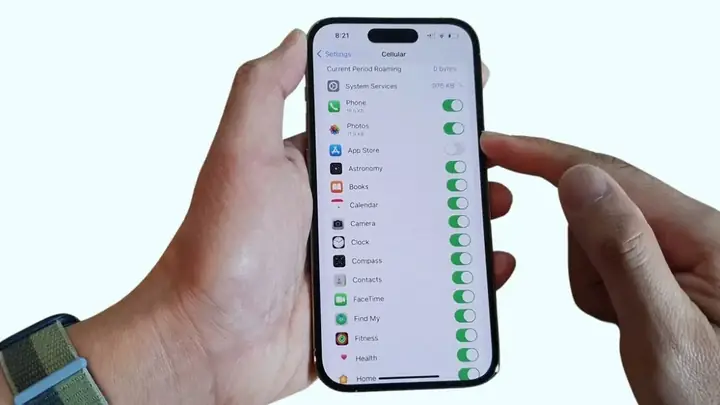 Set Data Limit On Iphone