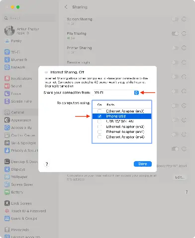 Share Internet From Mac To Iphone