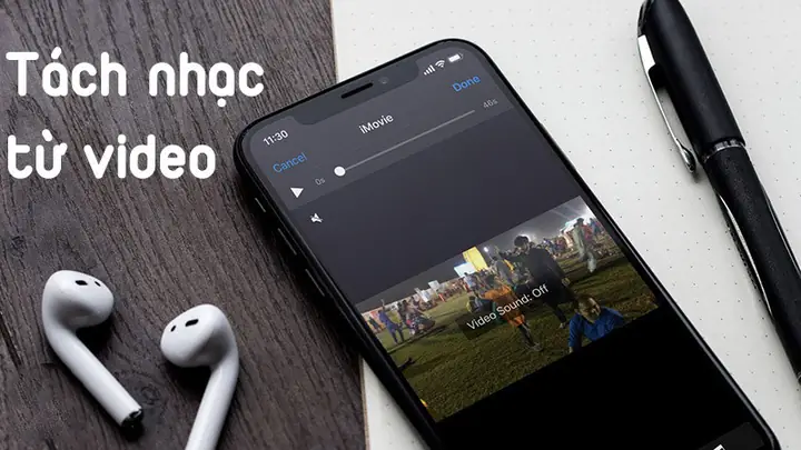 Tách Nhạc Từ Video Trên Iphone