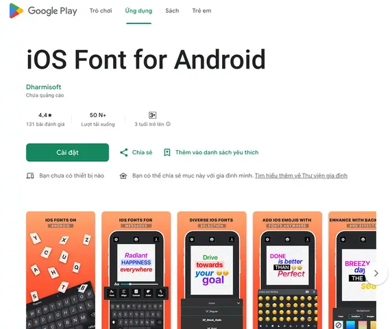 Tải Font Chữ Iphone Cho Android