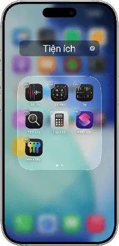 Tạo Thư Mục Trên Iphone
