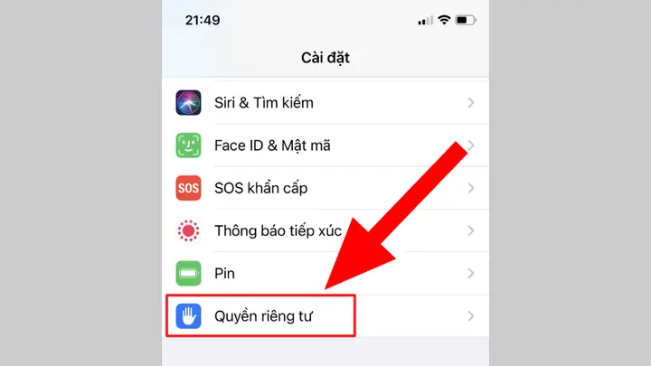 Tắt Tính Năng Tìm Iphone