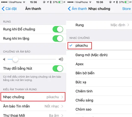 Thay Đổi Nhạc Chuông Iphone
