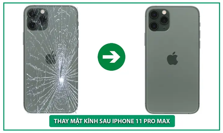 Thay Mặt Lưng Iphone 11