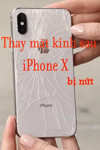 Thay Mặt Lưng Iphone X