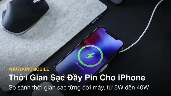 Thời Gian Sạc Iphone 11