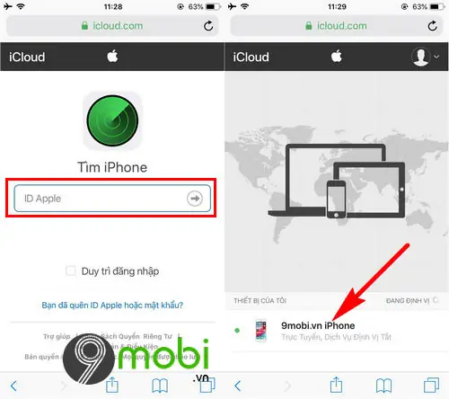 Tìm Iphone Khi Ngoại Tuyến
