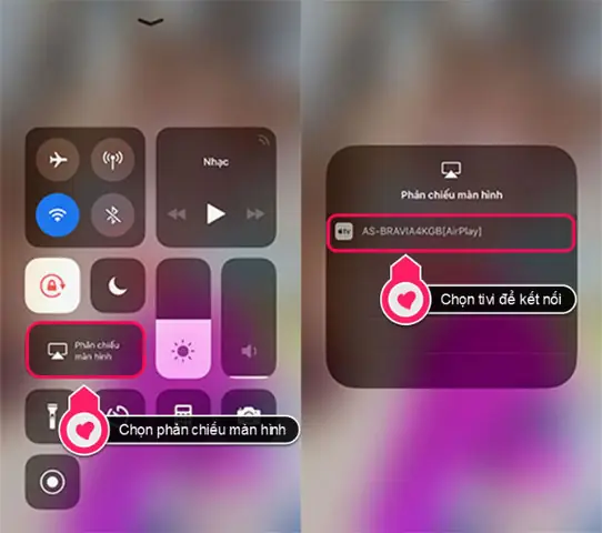 Trình Chiếu Iphone Lên Tivi