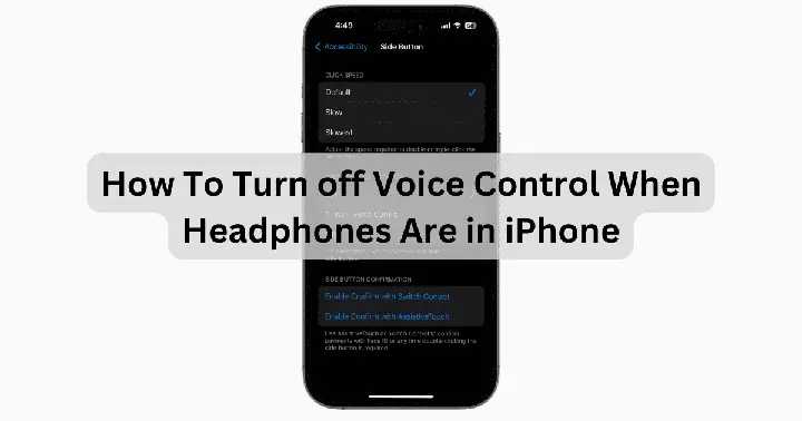 Turn Off Headphone Controls Iphone