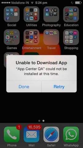 Unable To Download App Iphone