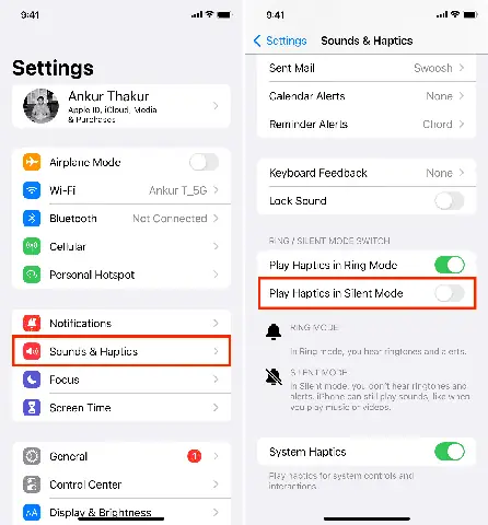 Vibrate In Silent Mode Iphone