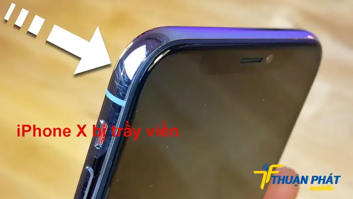 Viền Iphone X Bị Xước