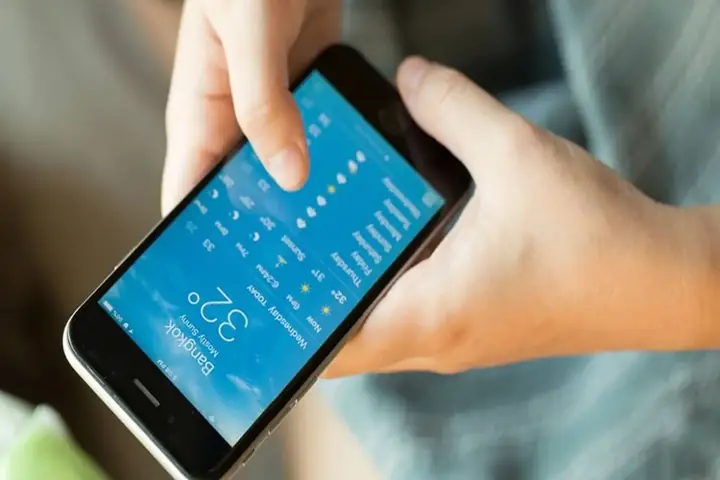 Xem Nhiệt Độ Trên Iphone