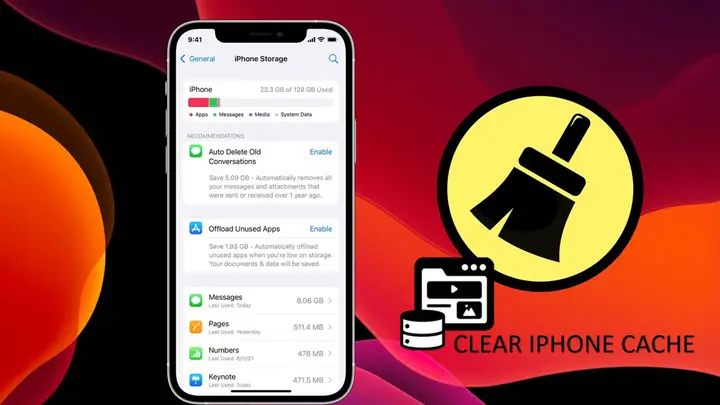Xóa Bộ Nhớ Đệm Iphone