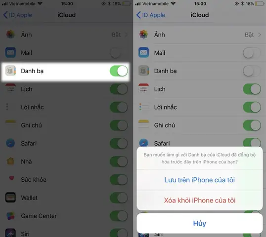 Xoá Hết Danh Bạ Trên Iphone