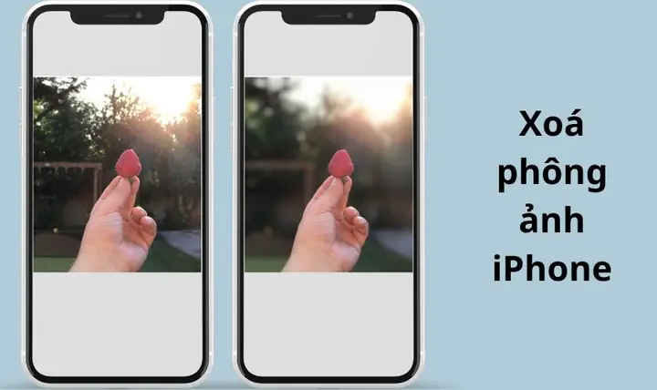 Xoá Phông Ảnh Trên Iphone