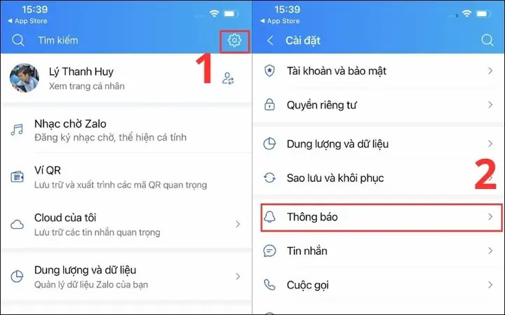 Zalo Không Thông Báo Trên Iphone