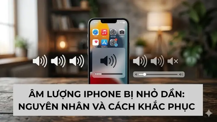 Âm Lượng Iphone Bị Nhỏ