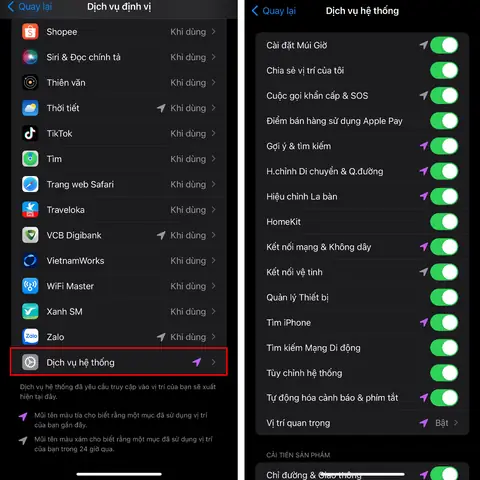 Bật Vị Trí Trên Iphone Bật Vị Trí Trên Iphone