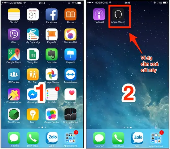 Cách Ẩn Biểu Tượng Trên Iphone