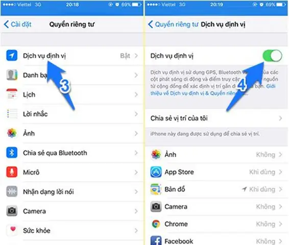 Cách Định Vị Điện Thoại Iphone