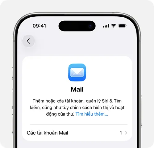 Cài Đặt Tài Khoản Email Trên Iphone