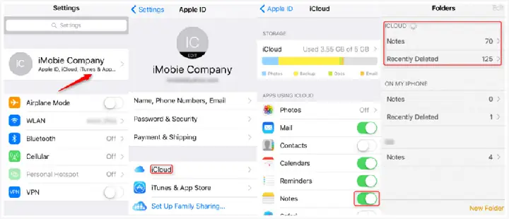 Copy Notes From Icloud To Iphone