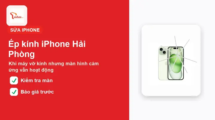 Ép Kính Iphone Hải Phòng Ép Kính Iphone Hải Phòng