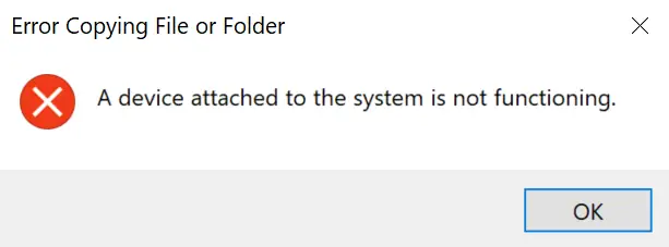Error Copying File Or Folder Iphone Error Copying File Or Folder Iphone