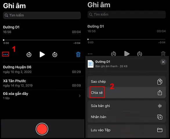 Gửi File Ghi Âm Trên Iphone Gửi File Ghi Âm Trên Iphone