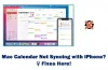 Iphone Calendar Không Đồng Bộ Với Mac: Nguyên Nhân, Giải Pháp Và Cách Khắc Phục Chi Tiết