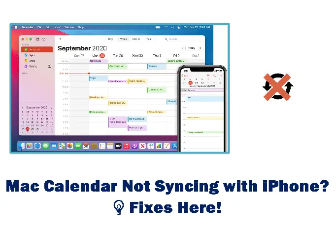 Iphone Calendar Not Syncing With Mac